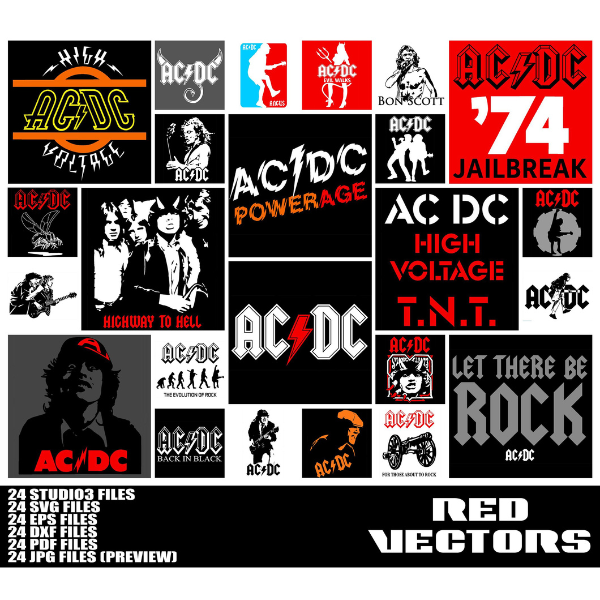 ACDC 24 Vector Pack