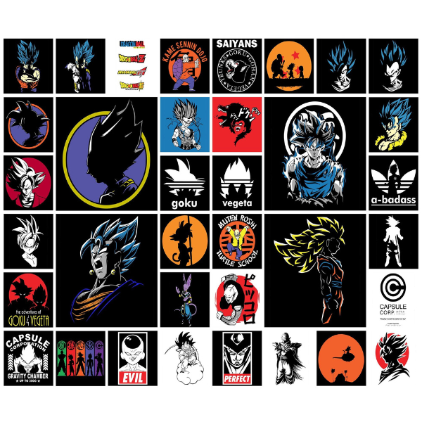 Dragon Ball I 36 Vector Pack
