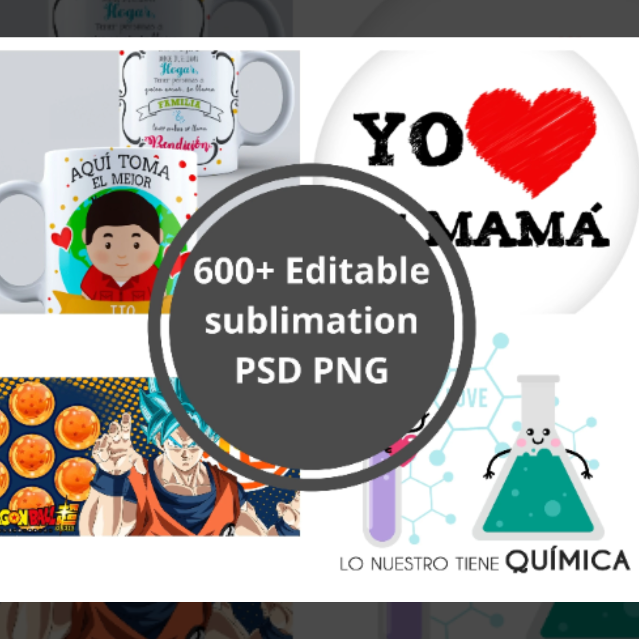 600+ Editable Sublimation PSD PNG / Coffee Mug Mockup / T-shirt Mockup Template