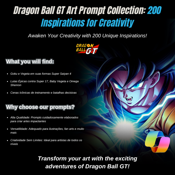 Dragon Ball GT Art Prompt Collection