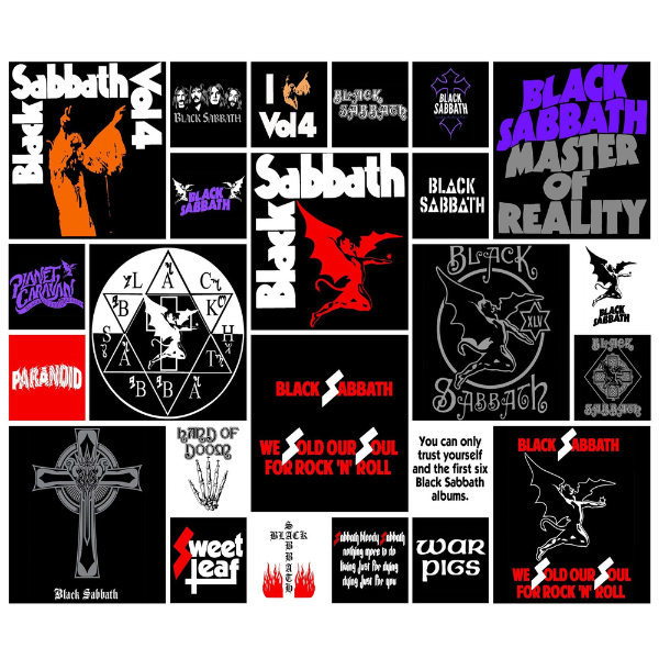 Black Sabbath24 Vector Pack