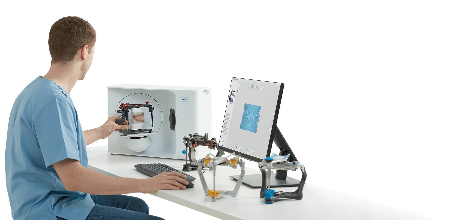 Full-size Articulator Scanning I Lab Scanner